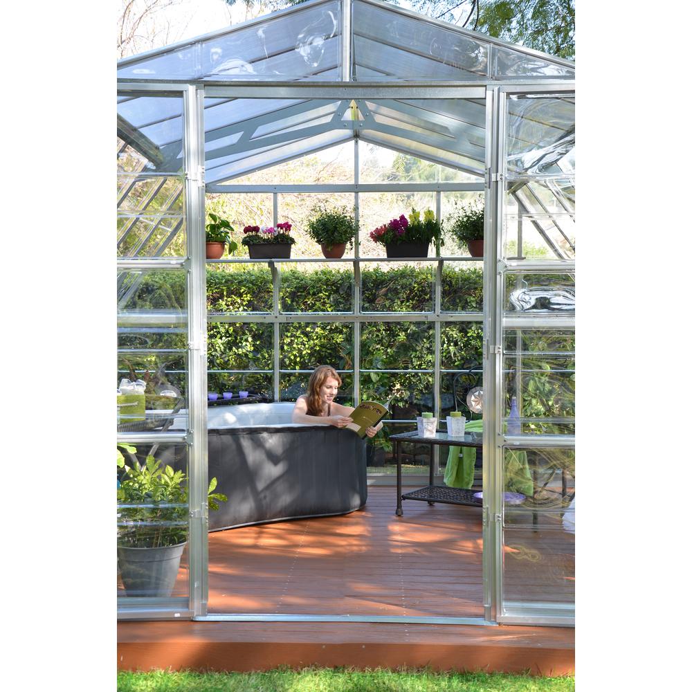Americana 12' x 12' Greenhouse. Picture 18