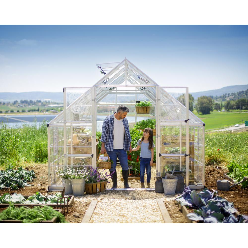 Balance 10' x 16' Greenhouse - Silver. Picture 15
