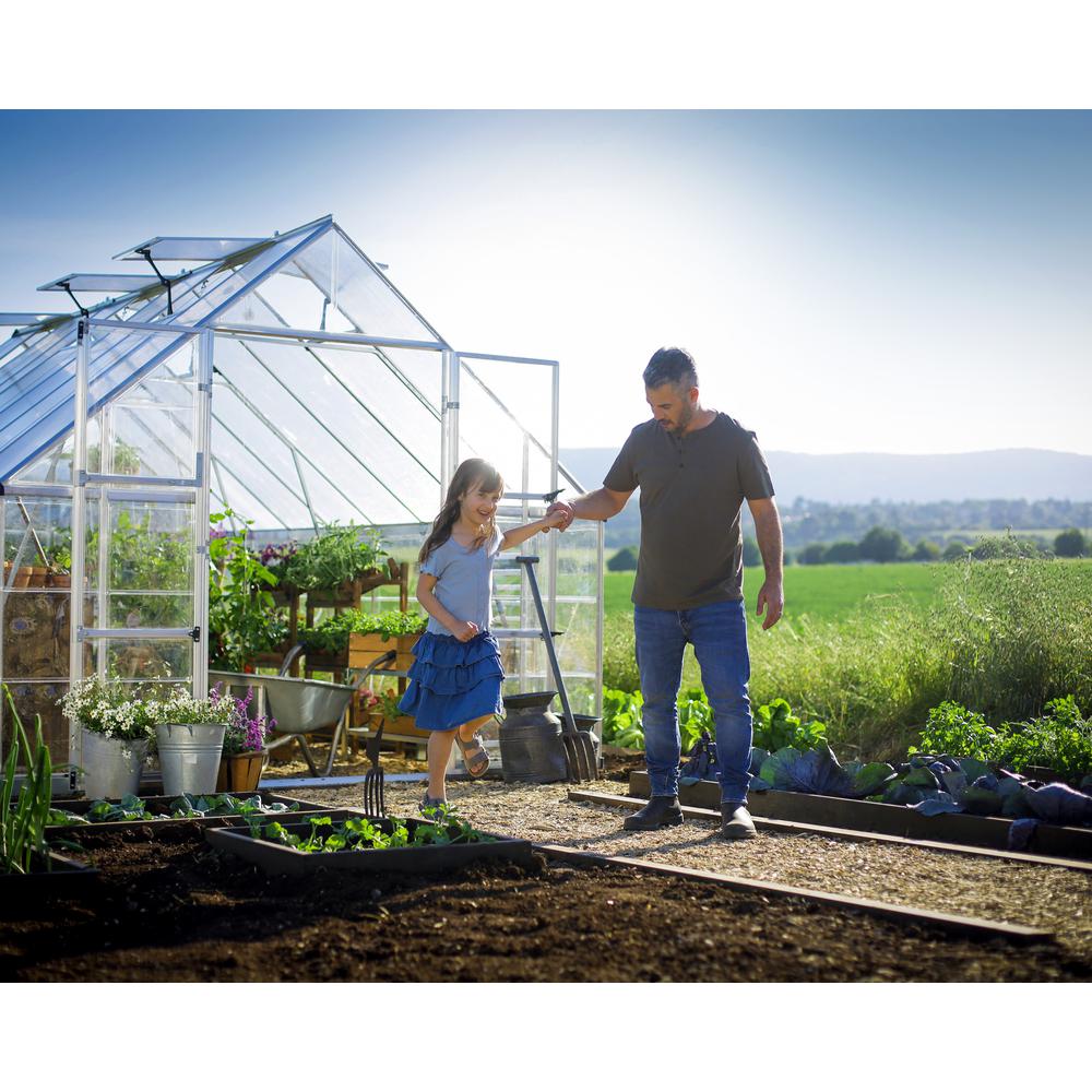 Balance 10' x 16' Greenhouse - Silver. Picture 17