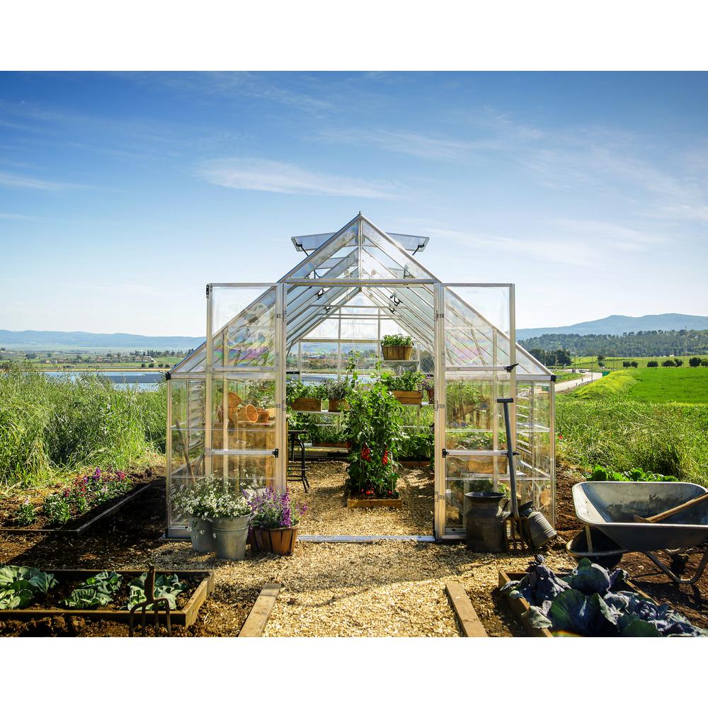 Balance 10' x 16' Greenhouse - Silver. Picture 23