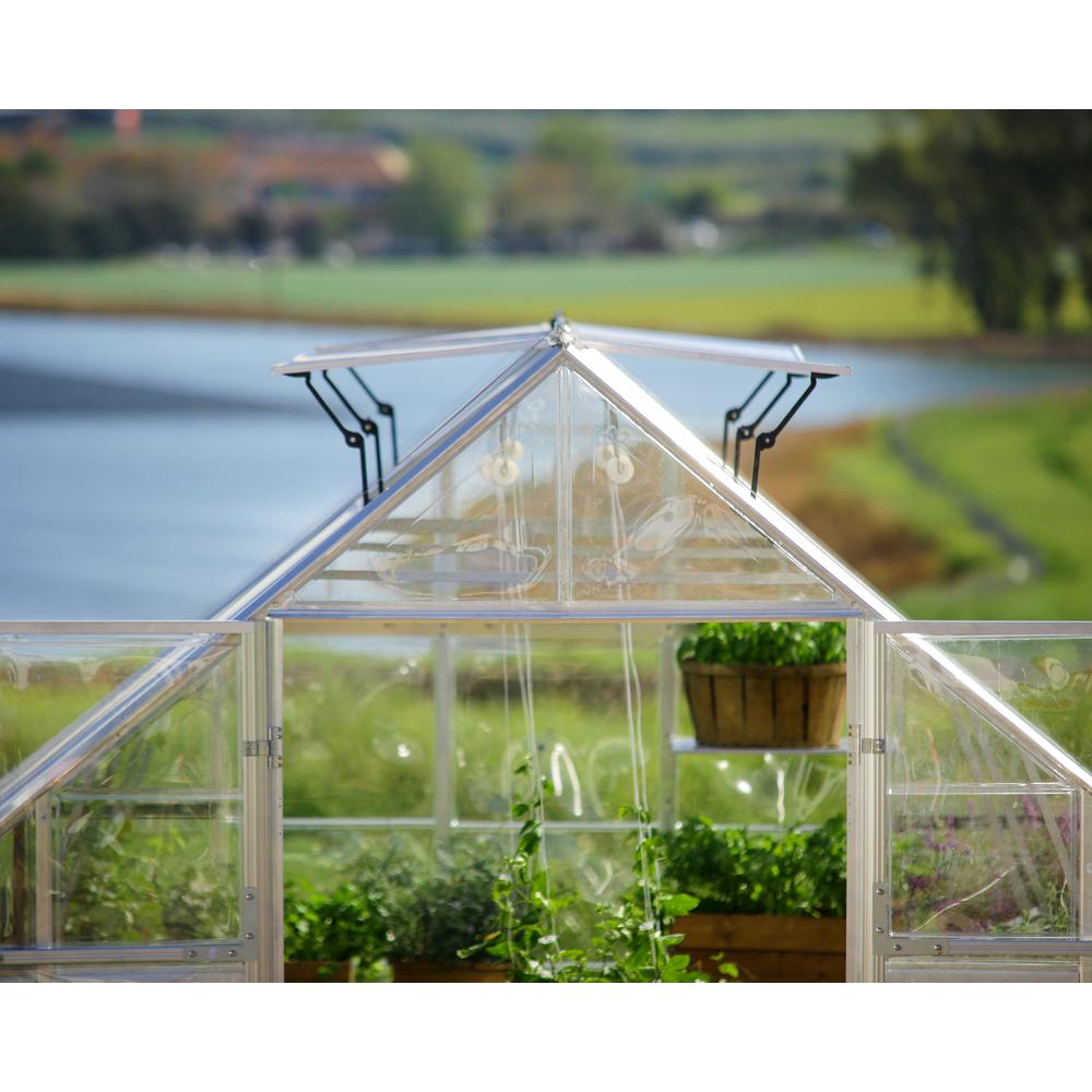 Balance 10' x 16' Greenhouse - Silver. Picture 24
