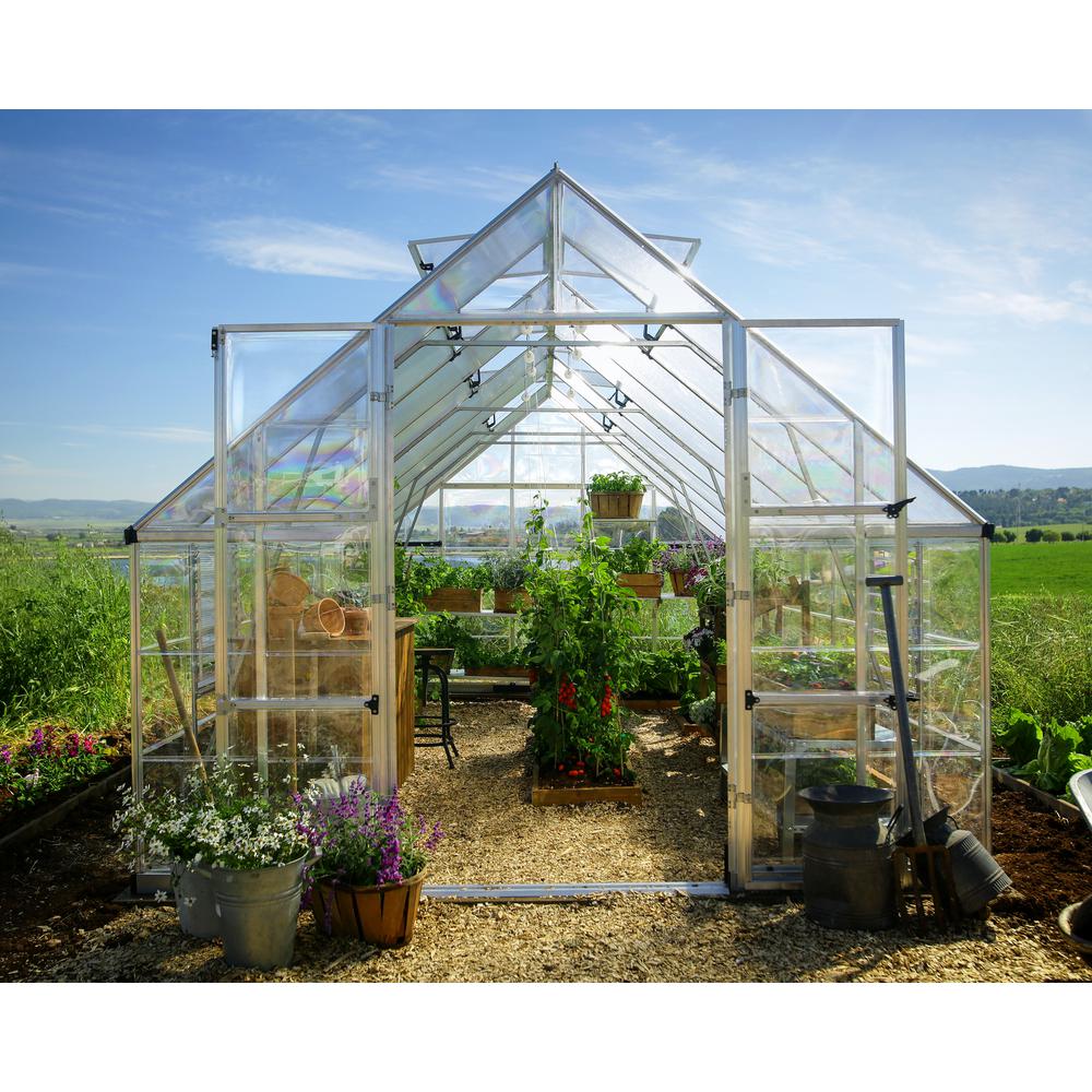 Balance 10' x 16' Greenhouse - Silver. Picture 27