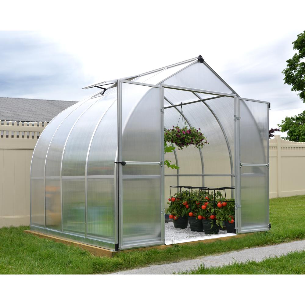 Bella 8' x 8' Greenhouse. Picture 3