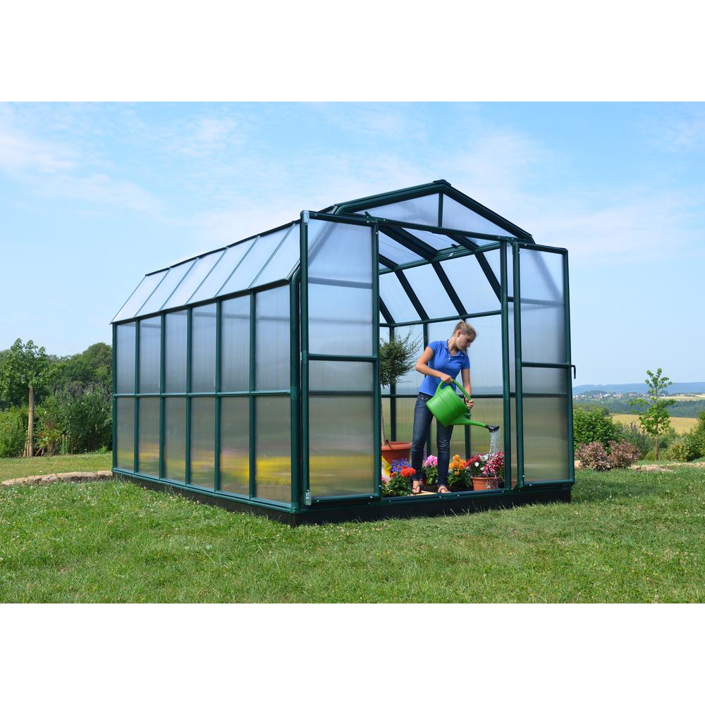 Grand Gardener 8' x 12' Greenhouse - Twin Wall. Picture 6