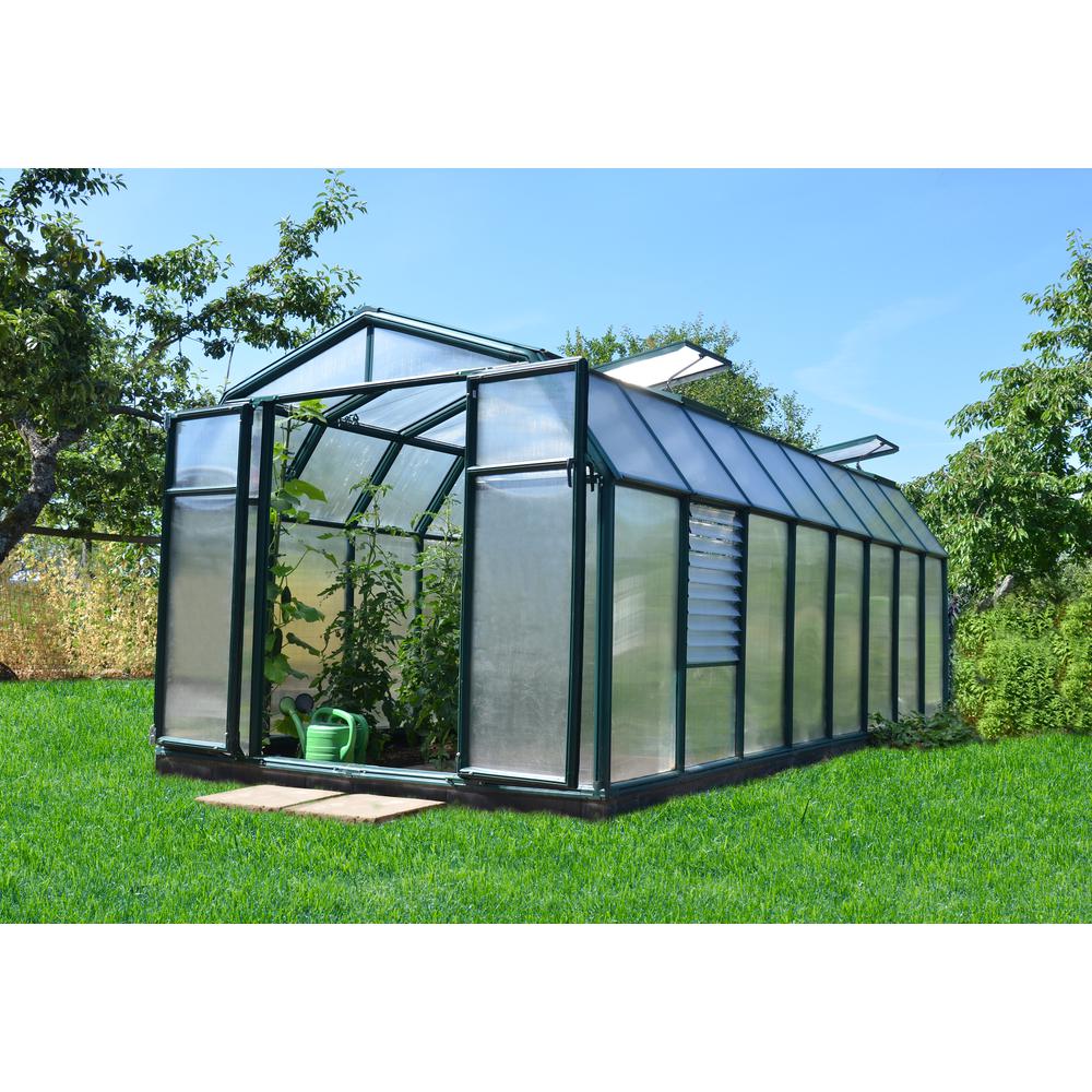 Hobby Gardener 8' x 16' Greenhouse. Picture 8