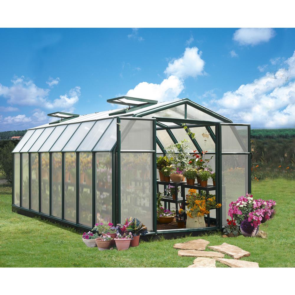 Hobby Gardener 8' x 16' Greenhouse. Picture 9