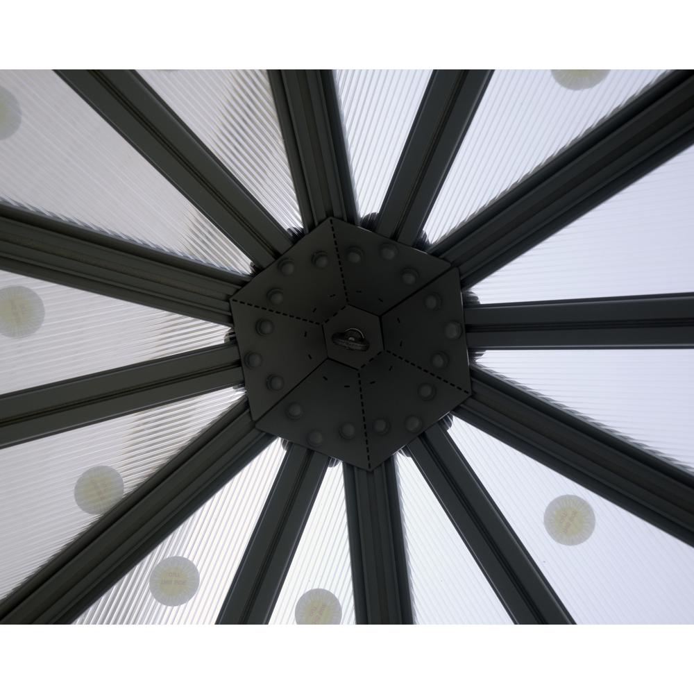 Oasis Hex 7' x 8' Greenhouse. Picture 5