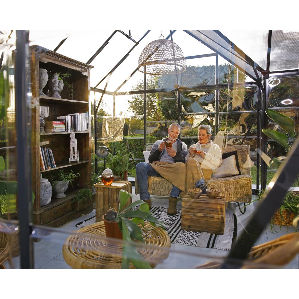 Chalet 12' x 10' Greenhouse. Picture 15