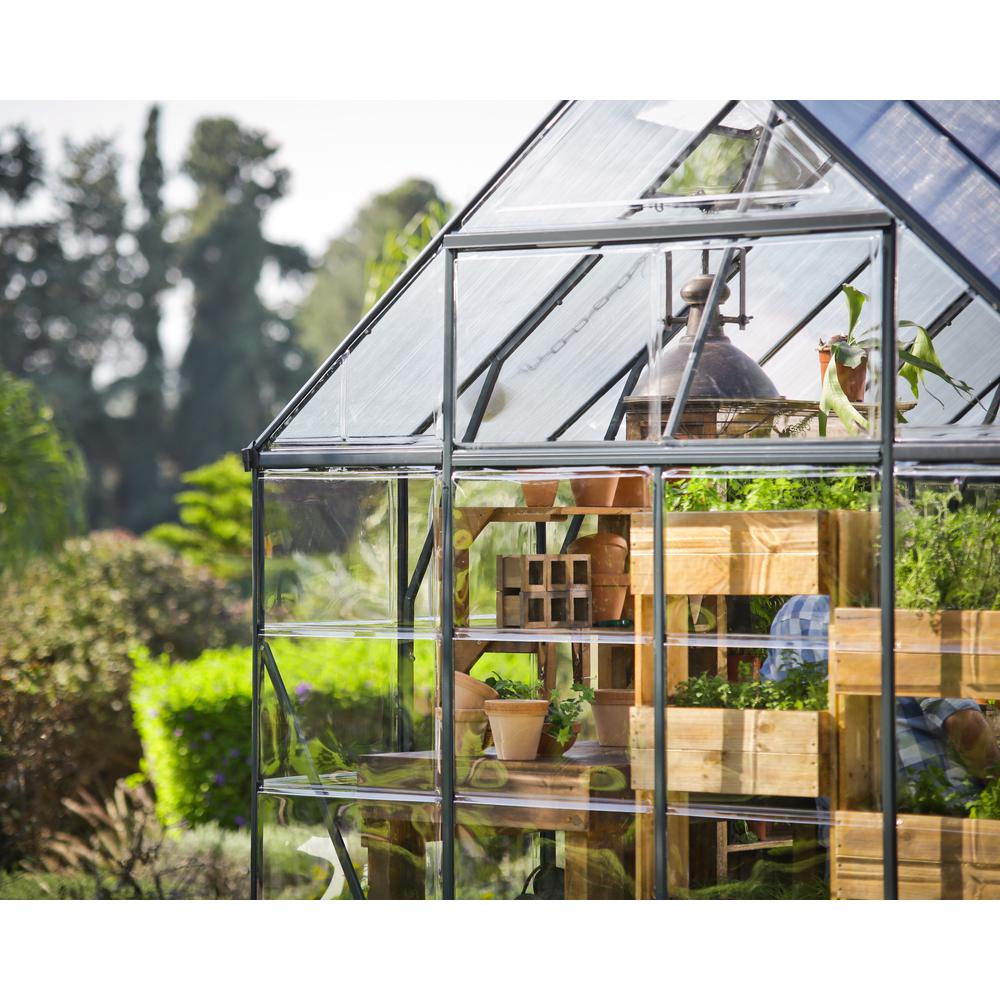 Chalet 12' x 10' Greenhouse. Picture 21