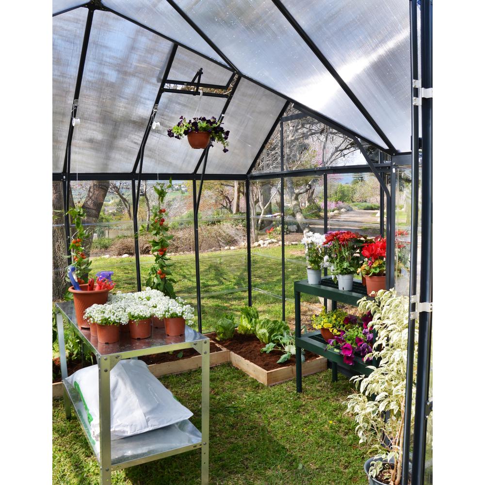 Chalet 12' x 10' Greenhouse. Picture 26