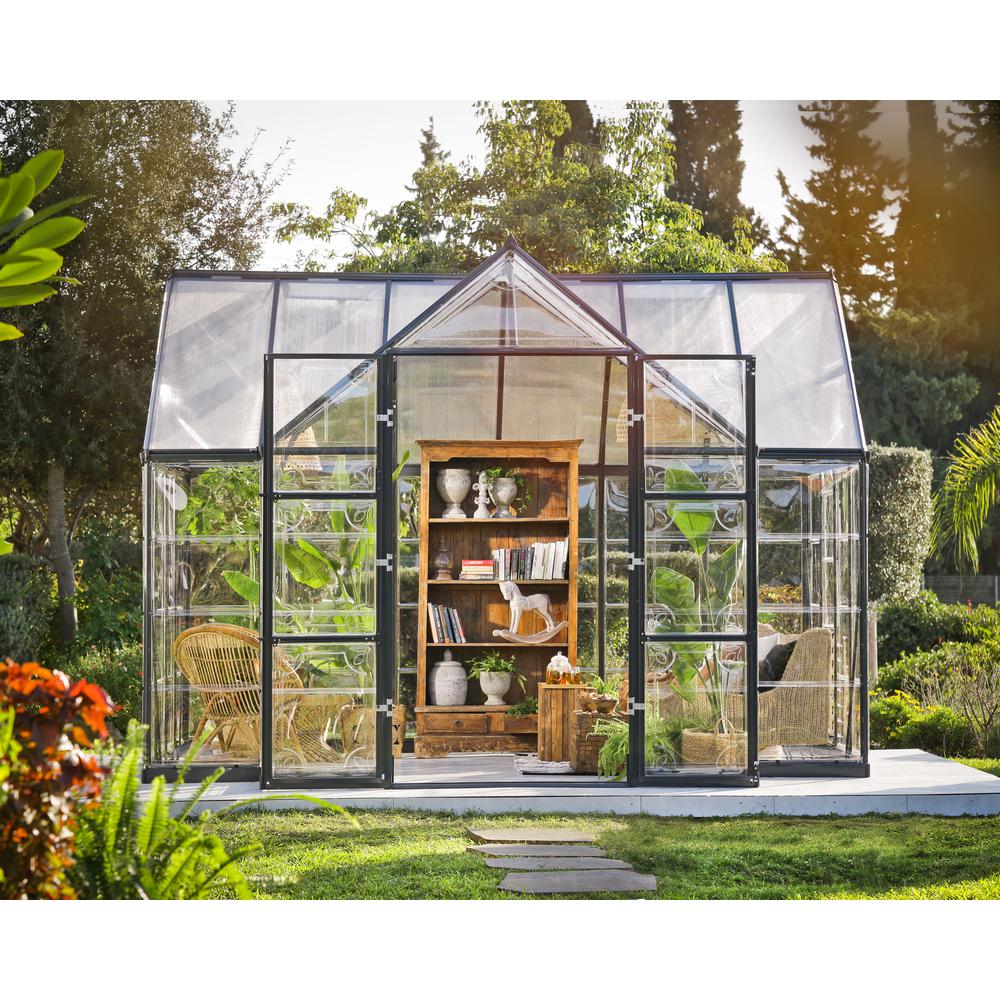 Chalet 12' x 10' Greenhouse. Picture 32