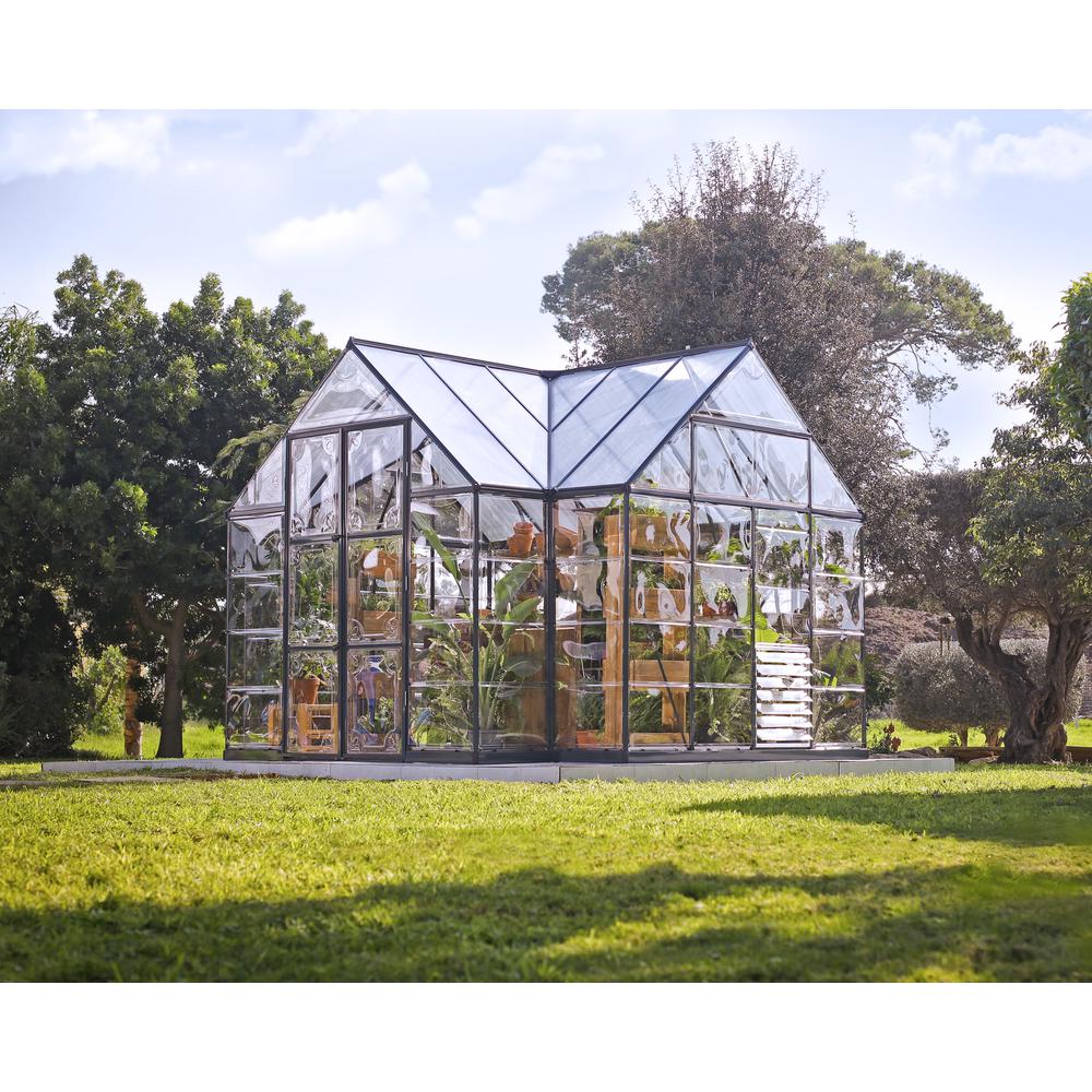 Chalet 12' x 10' Greenhouse. Picture 33