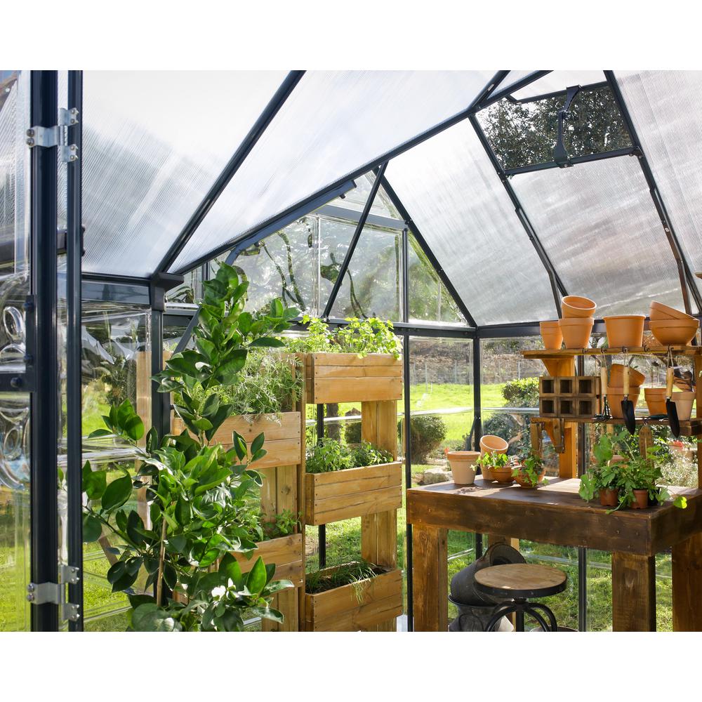 Chalet 12' x 10' Greenhouse. Picture 41