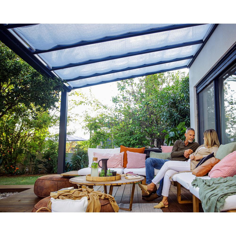 Stockholm Patio Cover Roof Blinds 11' x 12'. Picture 14