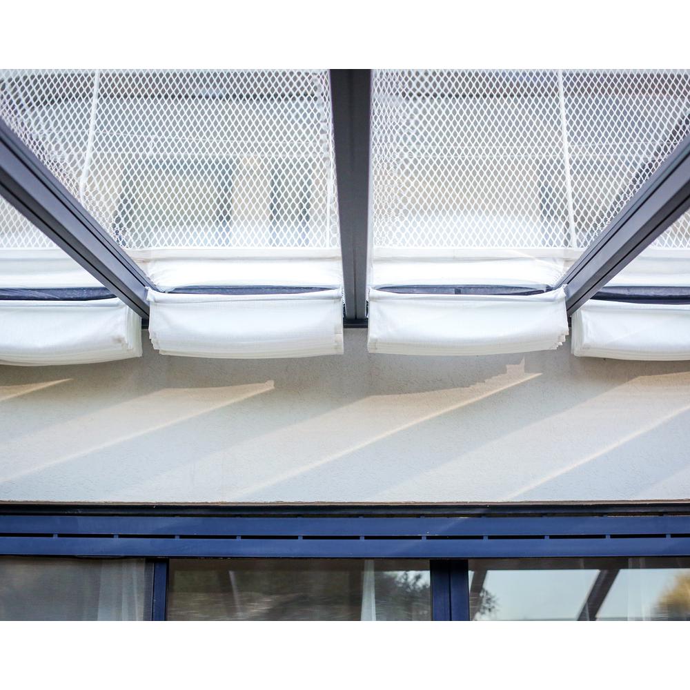 Stockholm Patio Cover Roof Blinds 11' x 12'. Picture 15