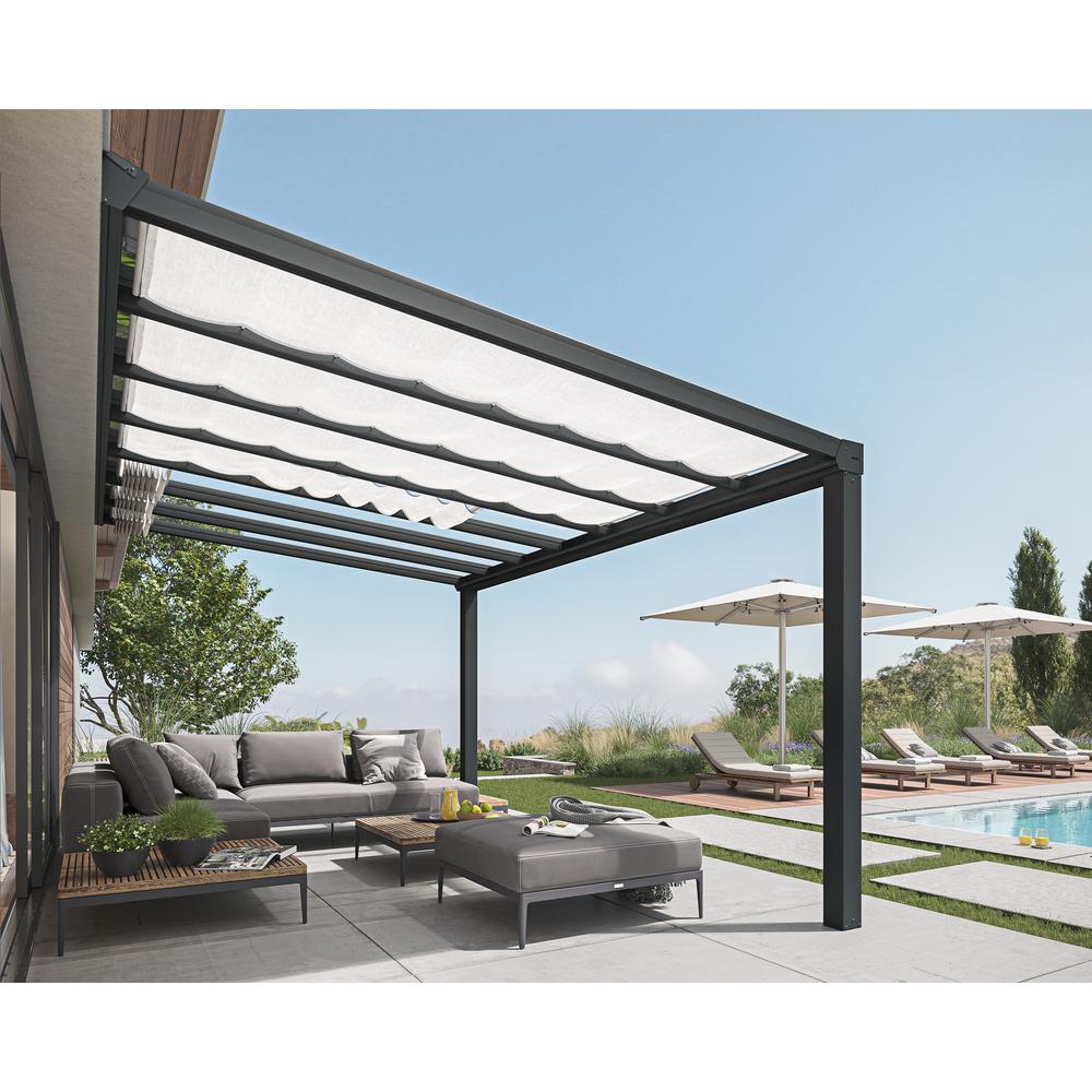 Stockholm Patio Cover Roof Blinds 11' x 12'. Picture 8