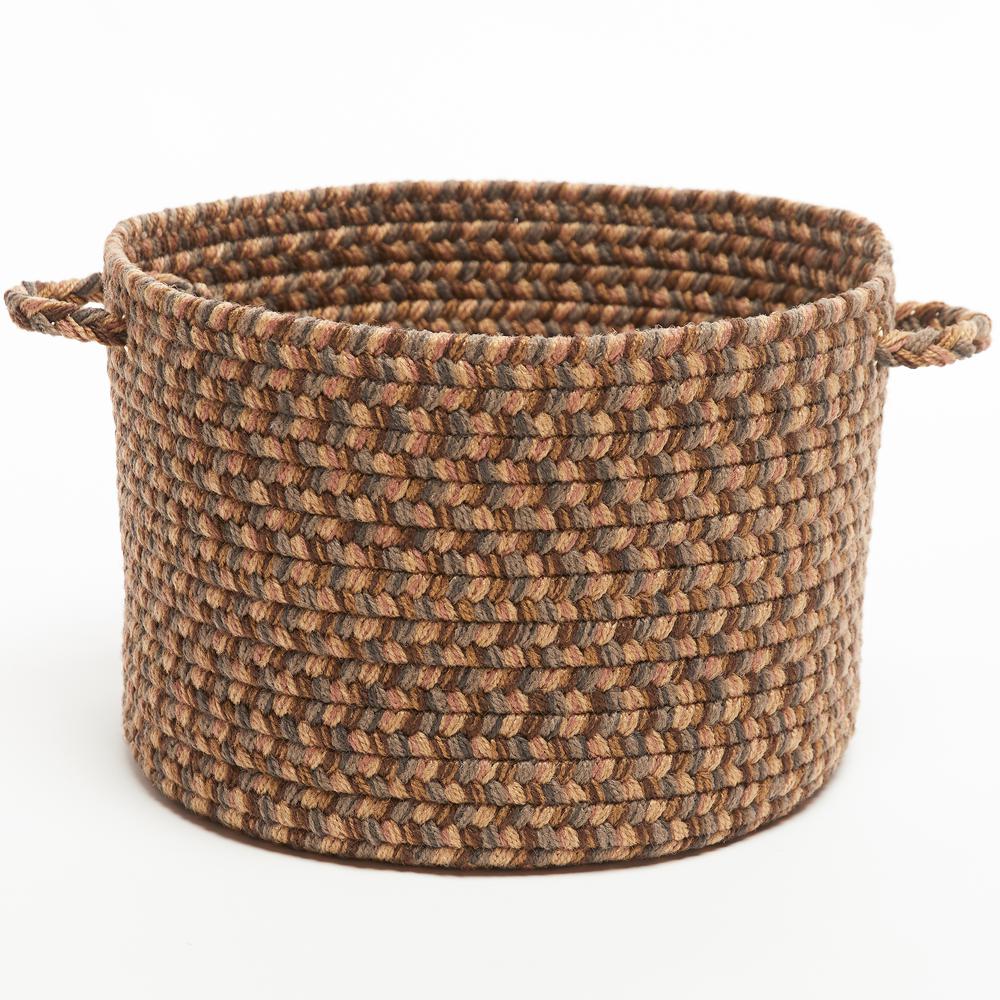 Camden Shades of Brown 18" x 12" Basket. Picture 1