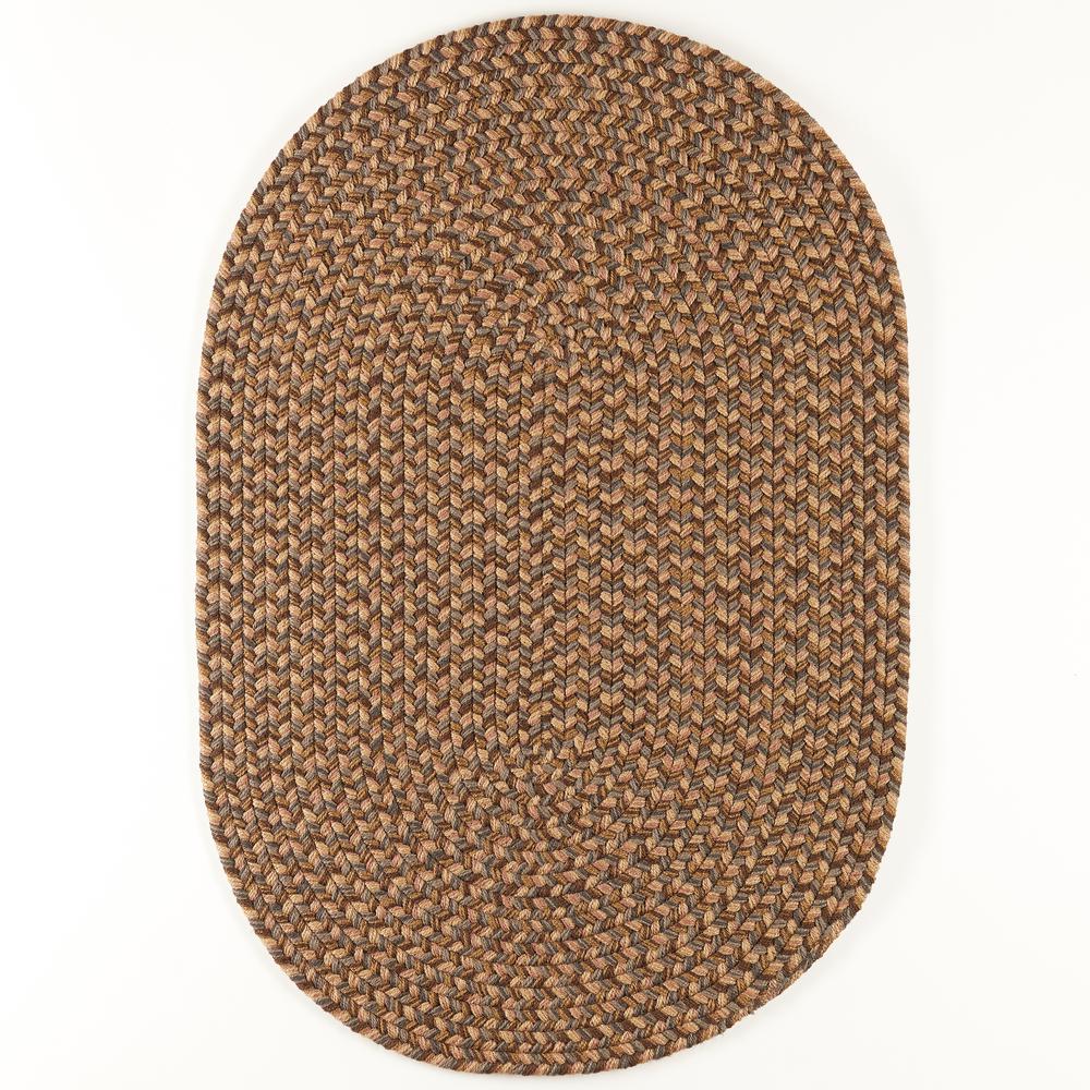 Camden Shades of Brown 3X5 Oval. Picture 6