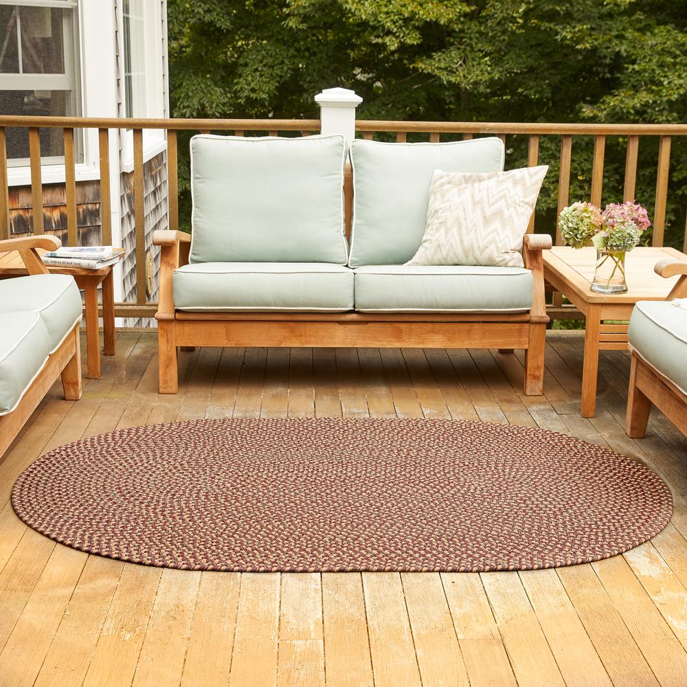 Camden Garnet Tweed 2X8 Runner. Picture 5
