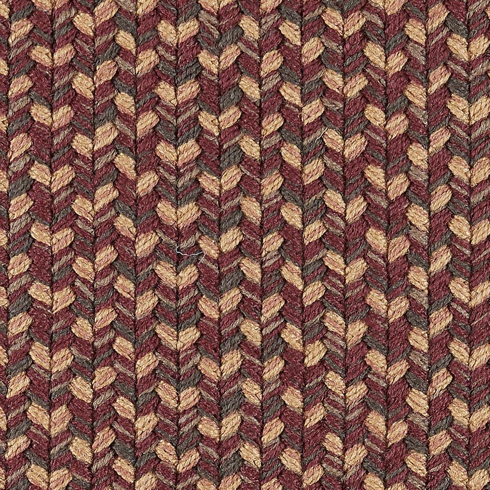 Camden Garnet Tweed 10' Round. Picture 2