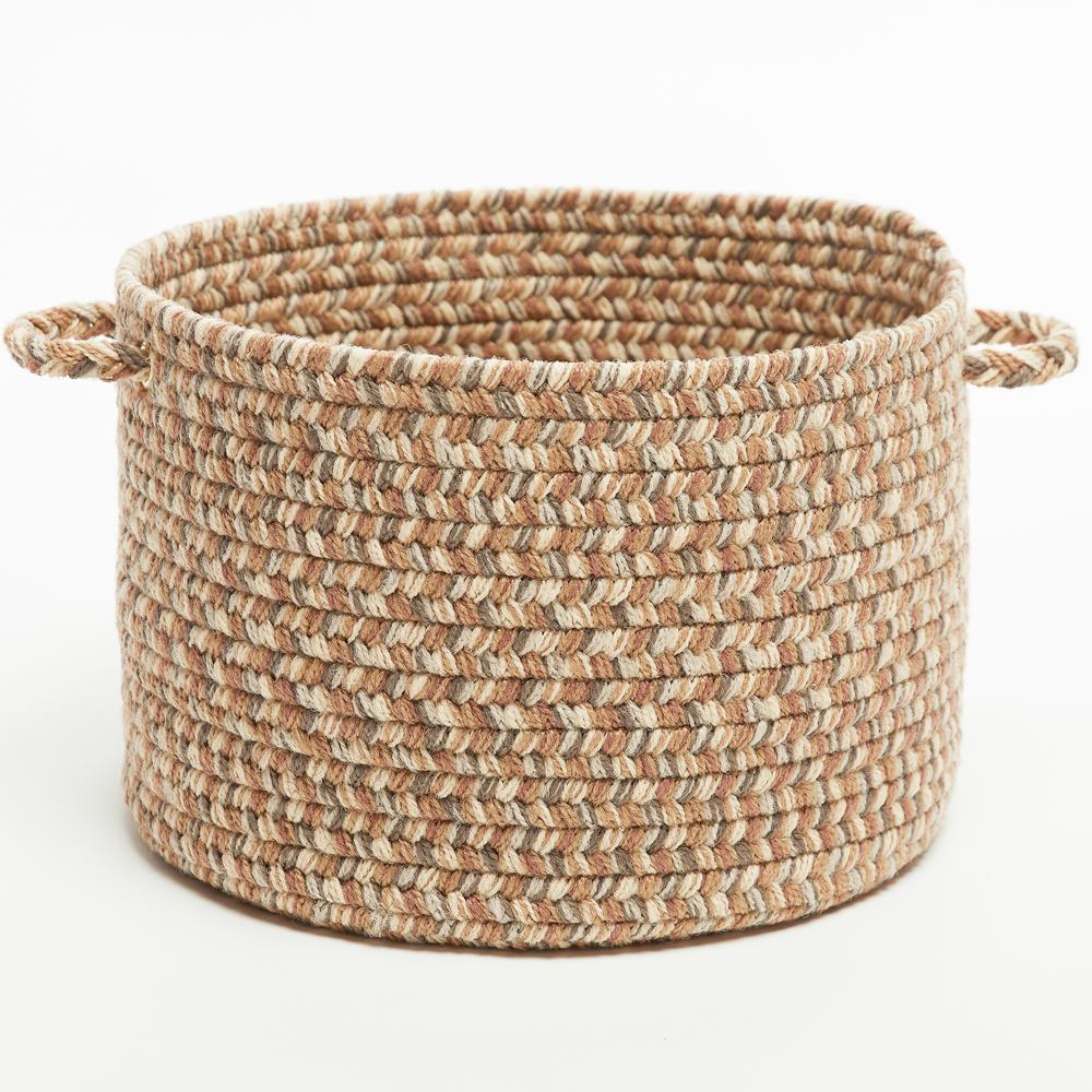 Camden Natural Tweed 10" x 8" Basket. Picture 1