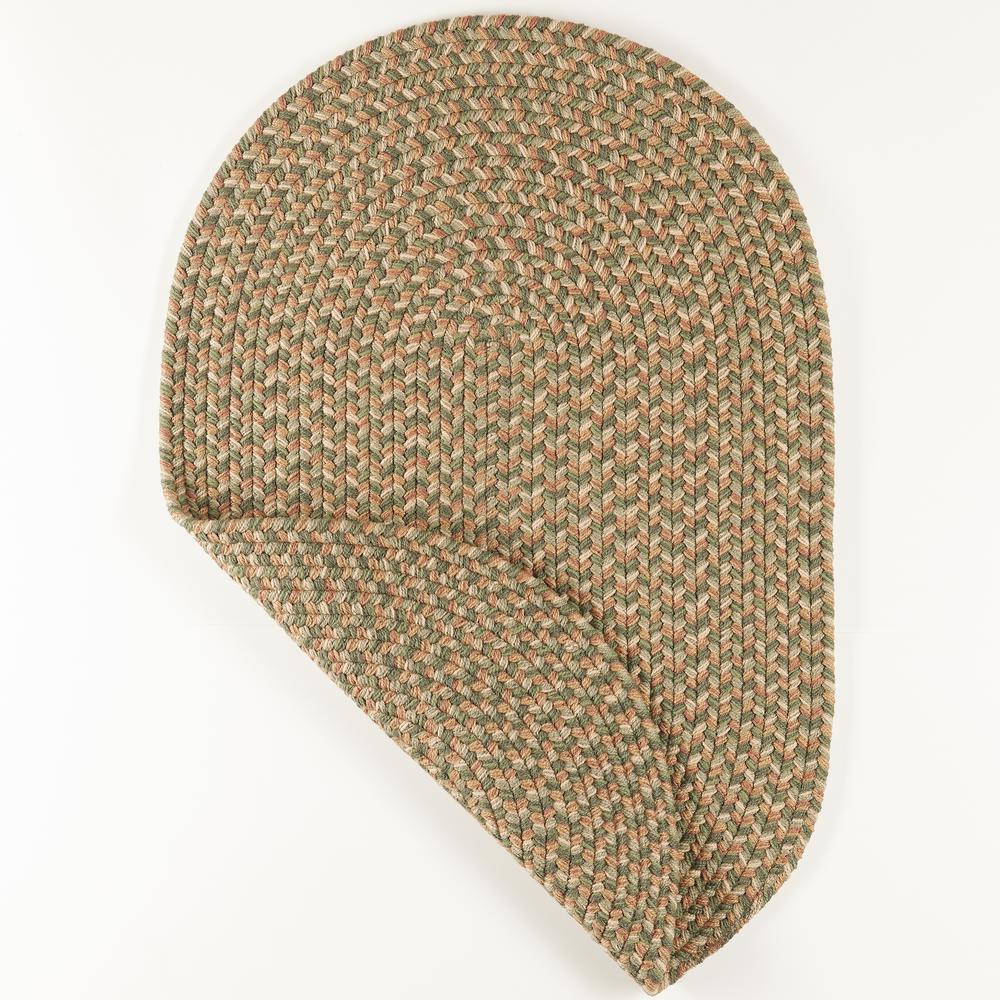 Camden Basil Tweed 4' Round. Picture 7