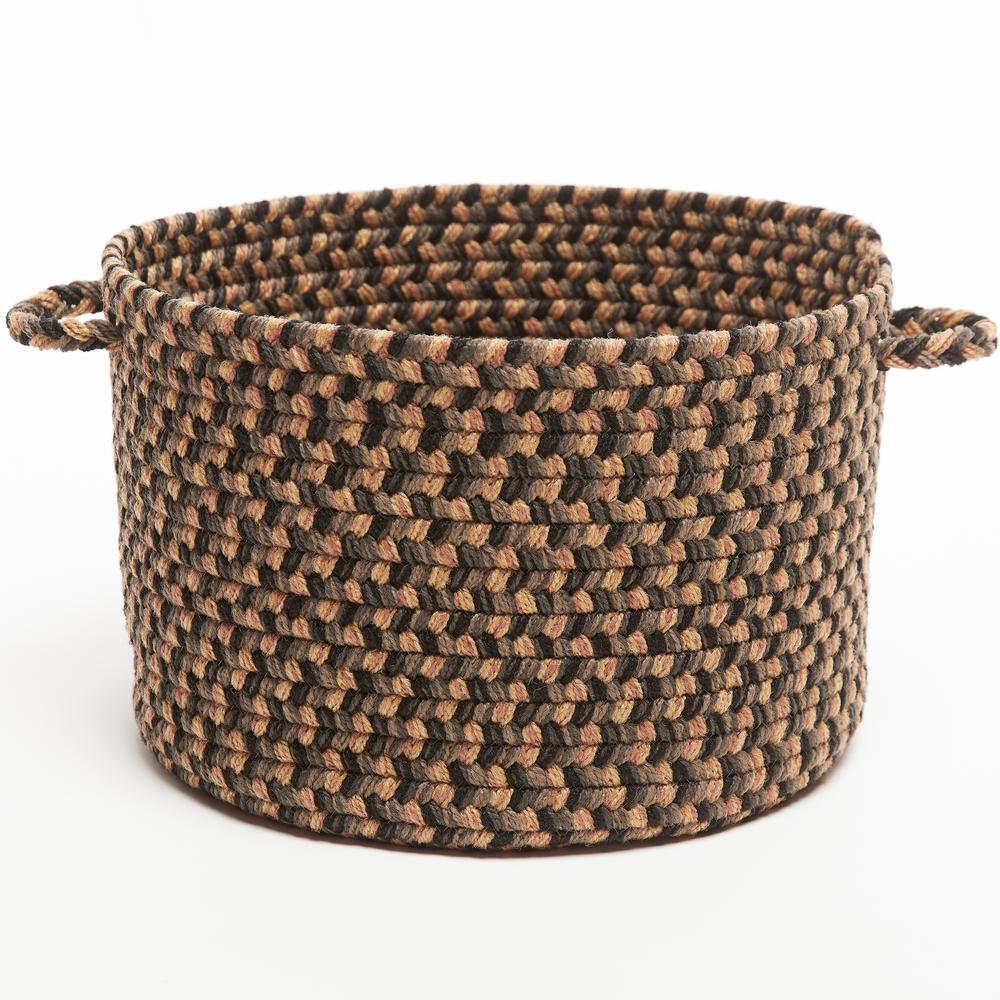 Camden Shadow tweed 14" x 10" Basket. Picture 1