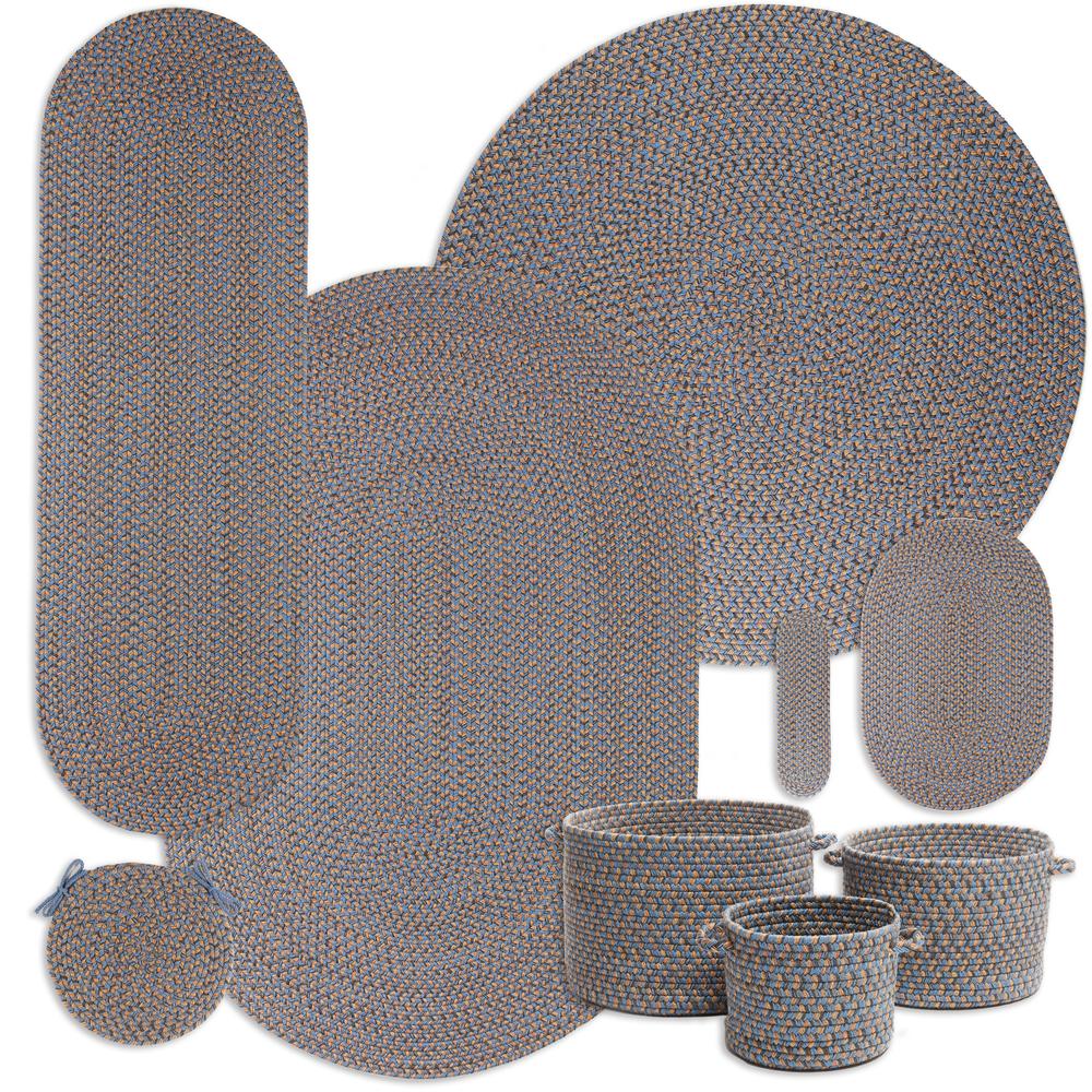 Camden Denim Blue Tweed S/T's Set-of-13. Picture 3