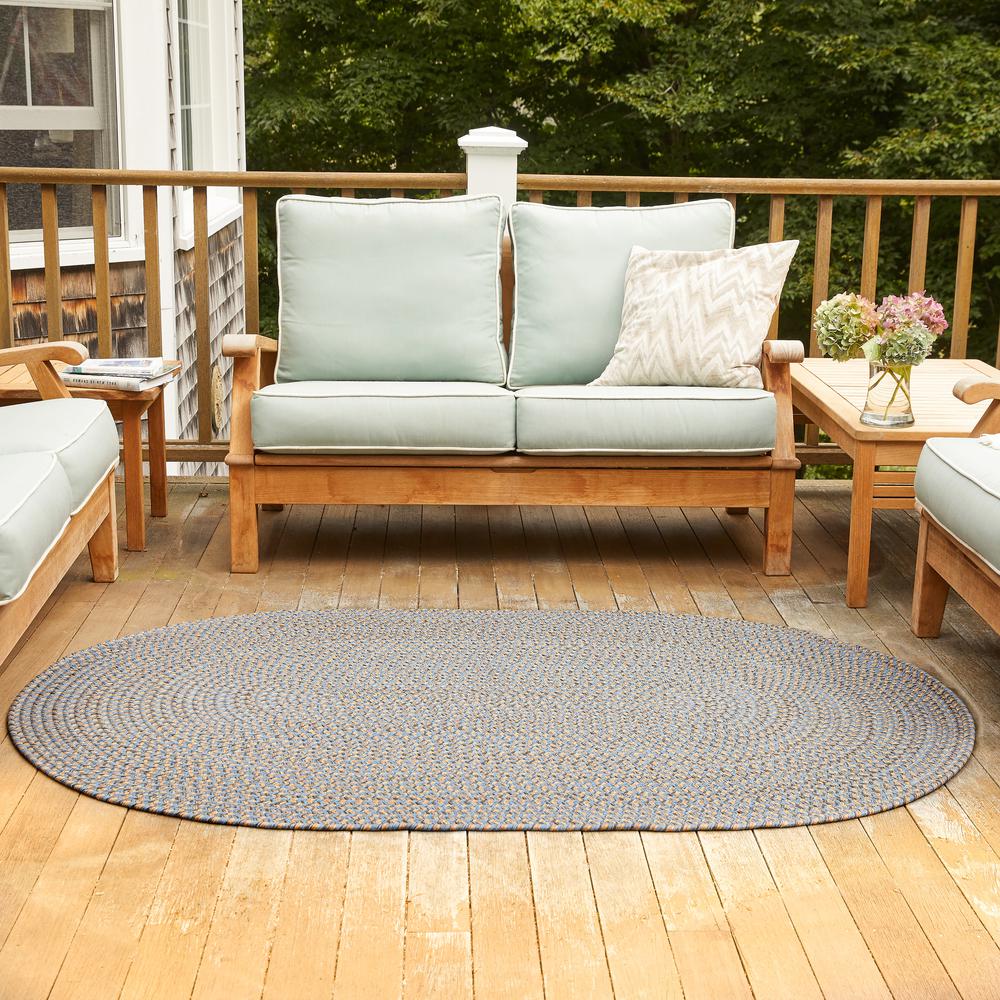 Camden Denim Blue Tweed 2X10 Runner. Picture 5