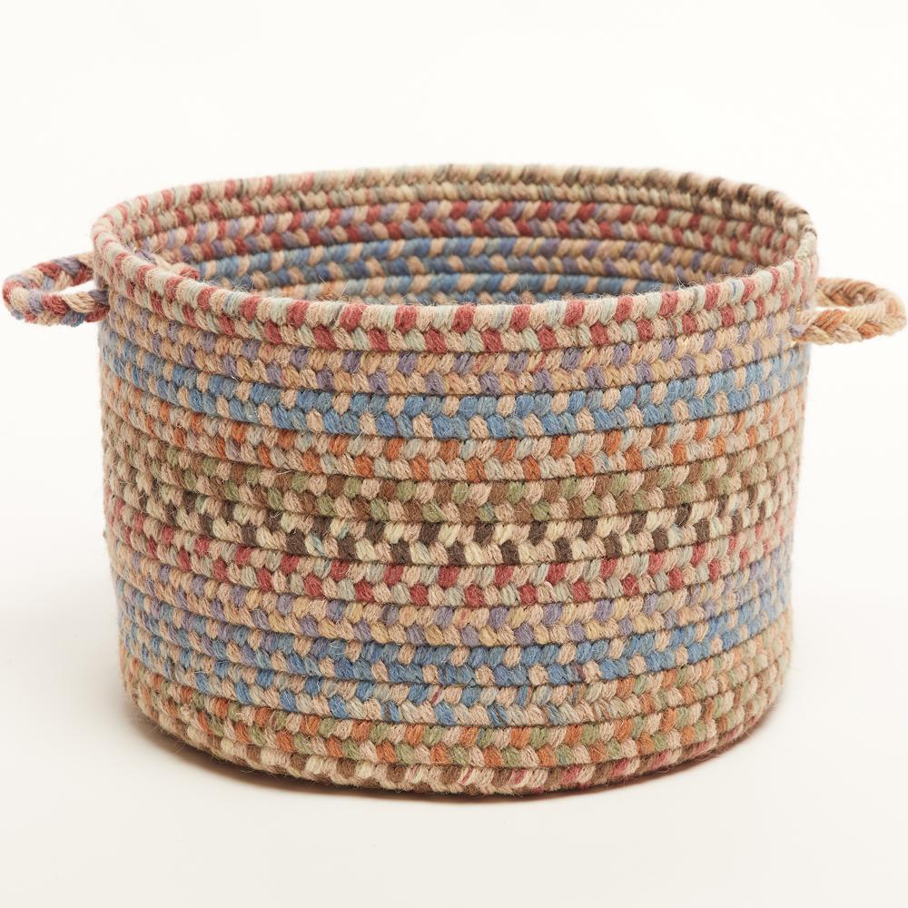 Bar Harbor Butterfield Multi 18" x 12" Basket. Picture 1