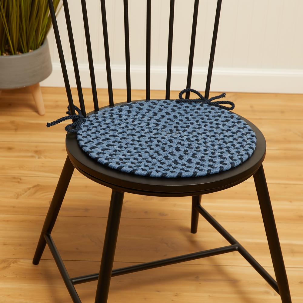 Twin River Blue Multi 4' Round. Picture 9