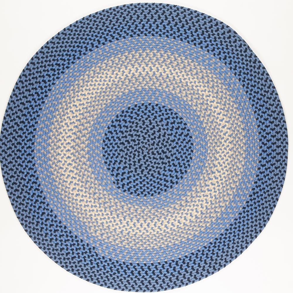 Twin River Blue Multi 8' Round. Picture 1