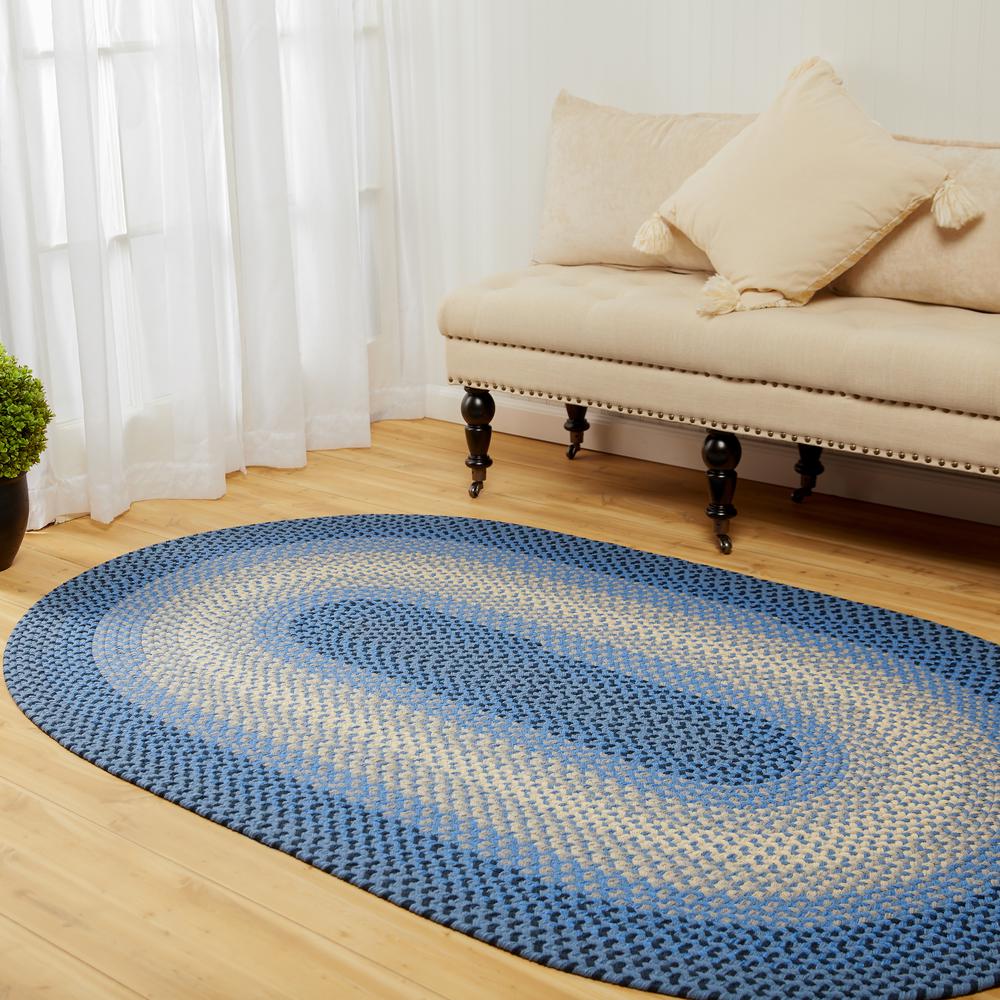 Twin River Blue Multi 8' Round. Picture 4