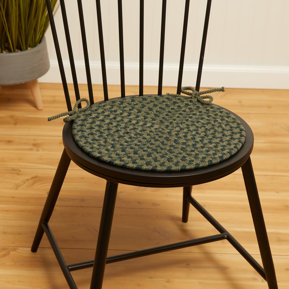 Twin River Green Multi 5X8 Oval. Picture 9