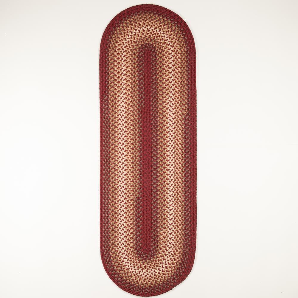 Twin River Red Multi 2X6 Runner. Picture 1