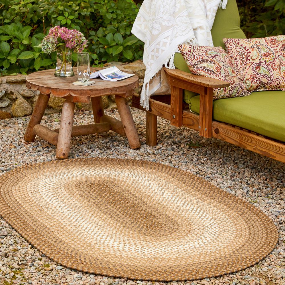 Twin River Natural Multi 2X6 Runner. Picture 5