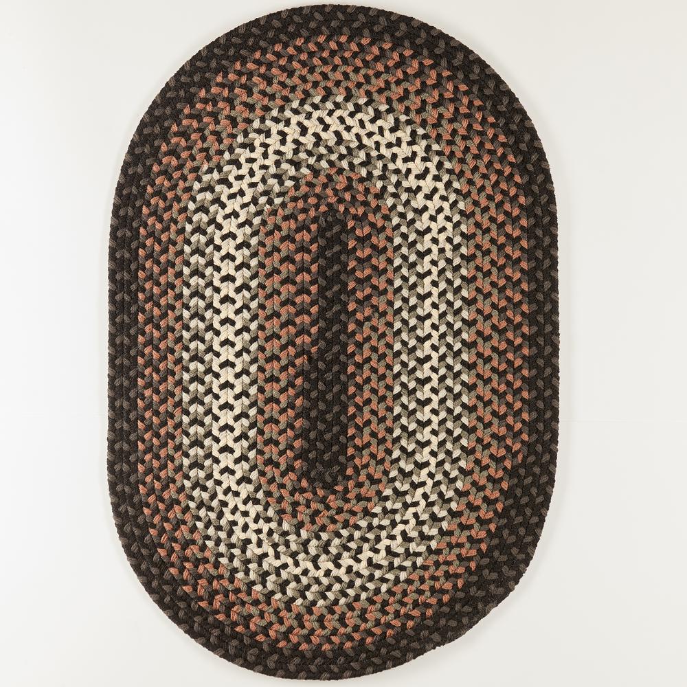 Twin River Black Multi 2X3 Oval. Picture 6