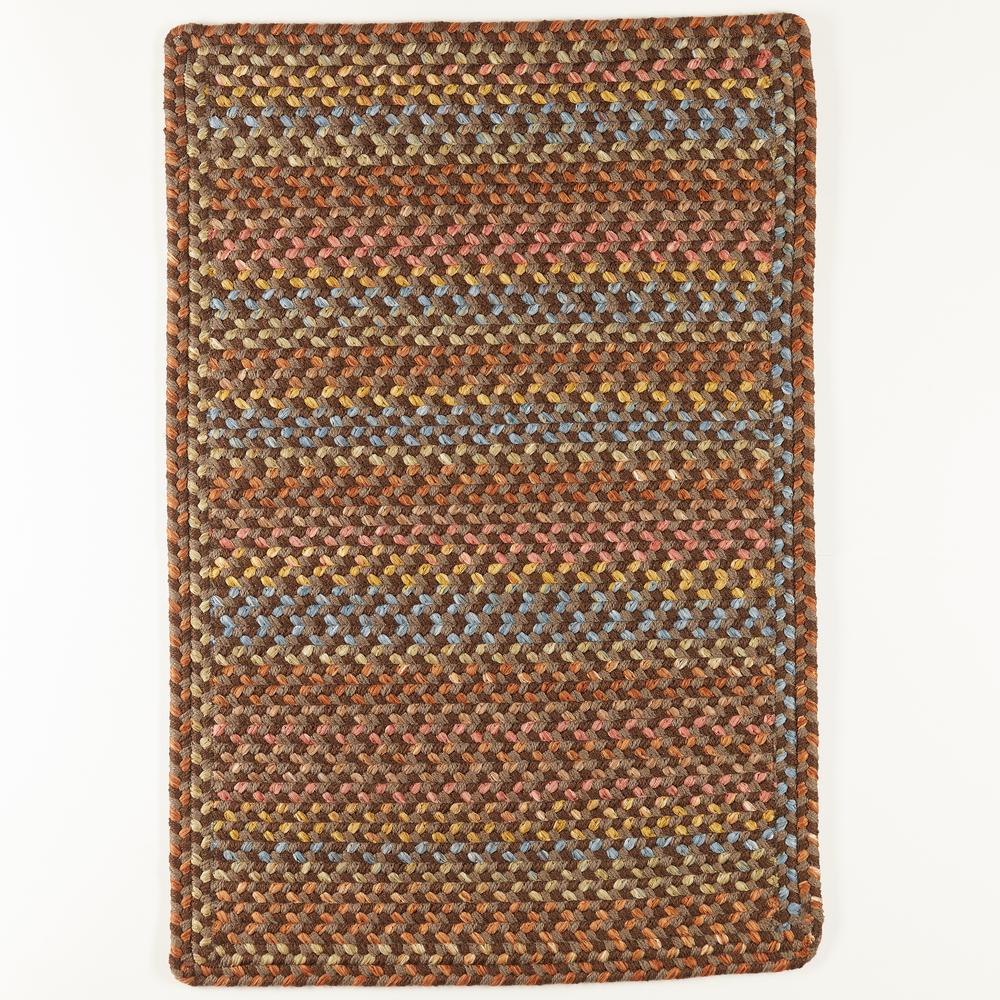 Woodstock Hickory Multicolor 2X4 Rectangle. Picture 1