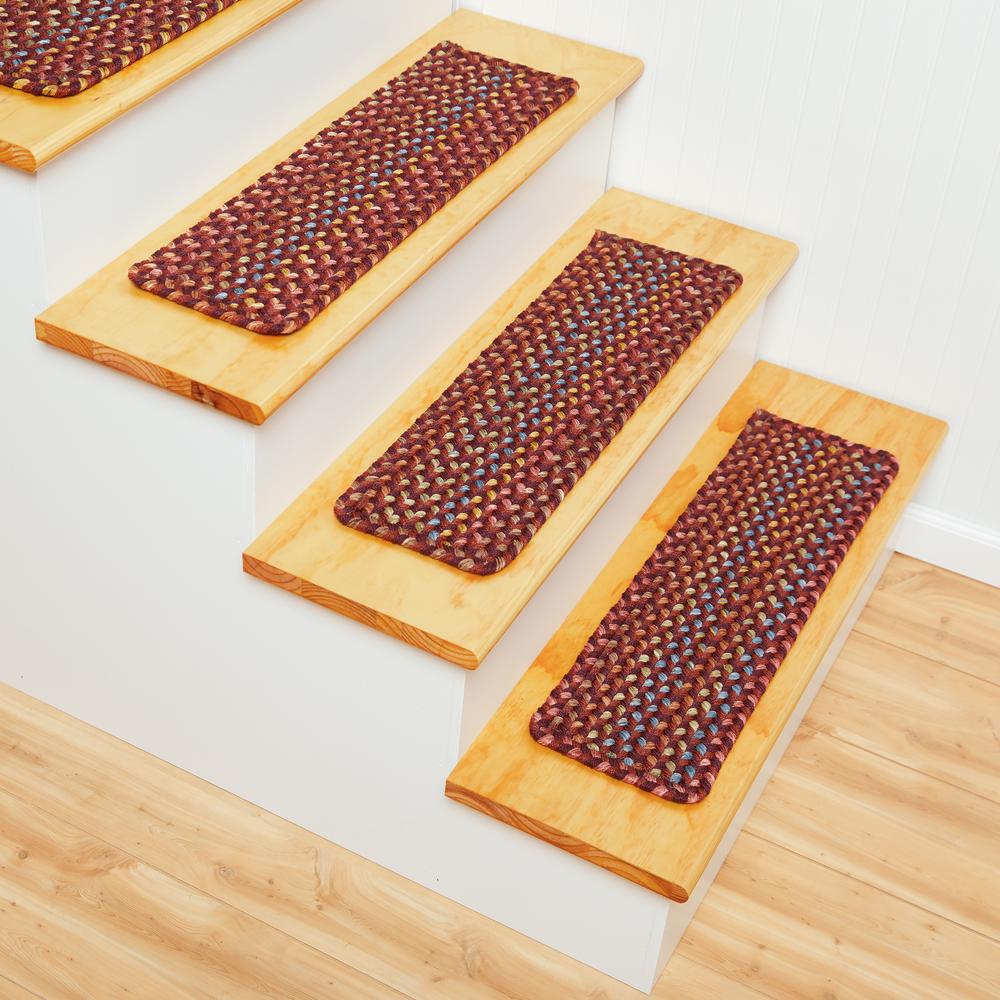 Woodstock Maroon Multicolor 2X10 Rect-Runner. Picture 9
