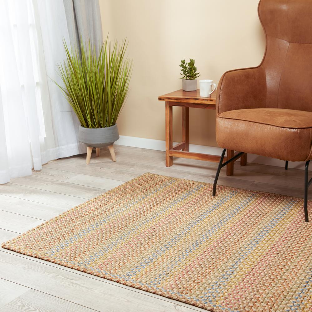 Woodstock Khaki Multicolor 10' Square. Picture 4