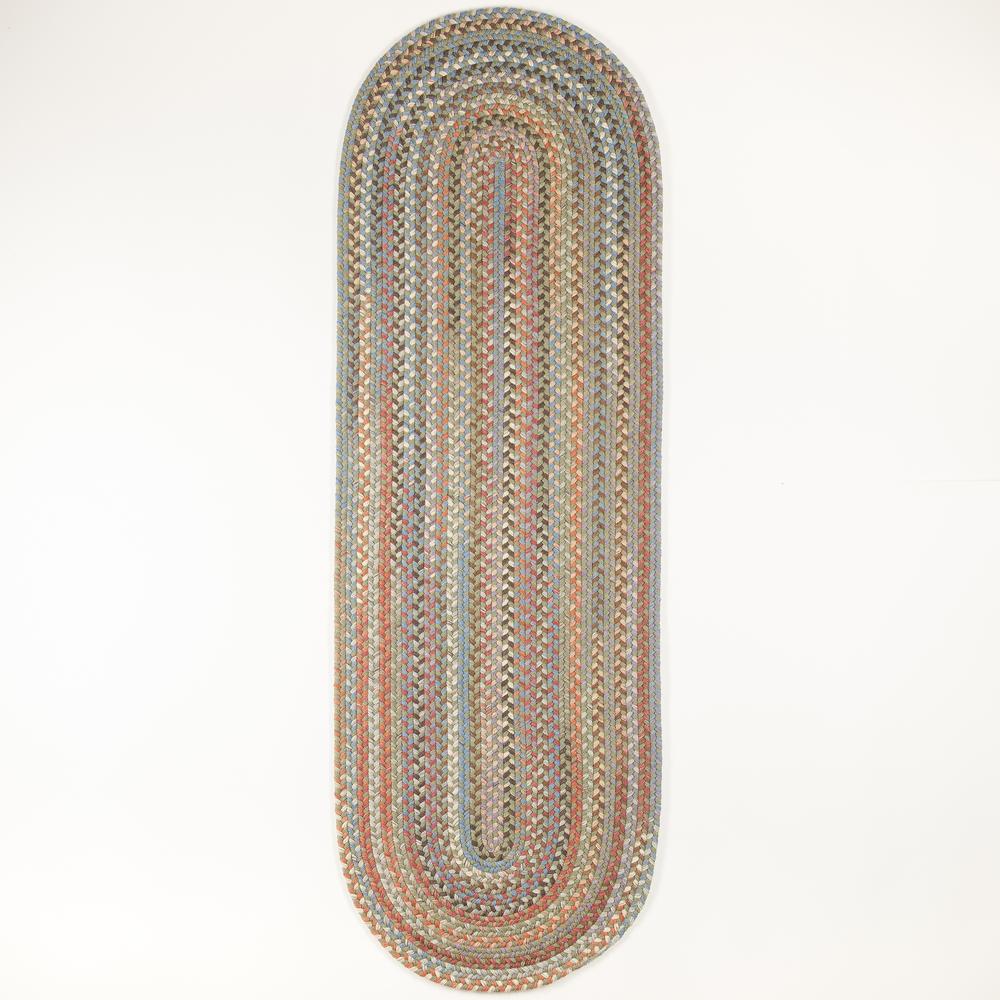 Bar Harbor Seaweed Multi 2X10 Runner. Picture 1