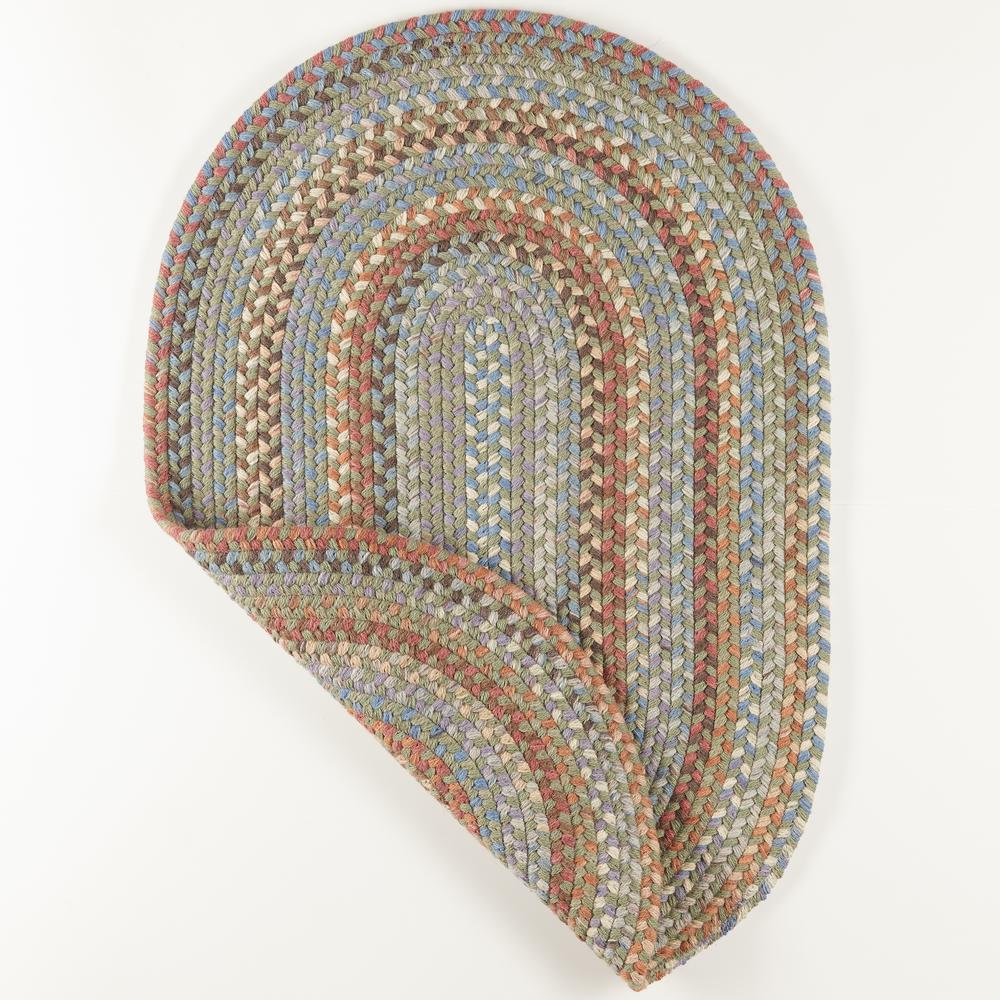 Bar Harbor Seaweed Multi 3X5 Oval. Picture 6