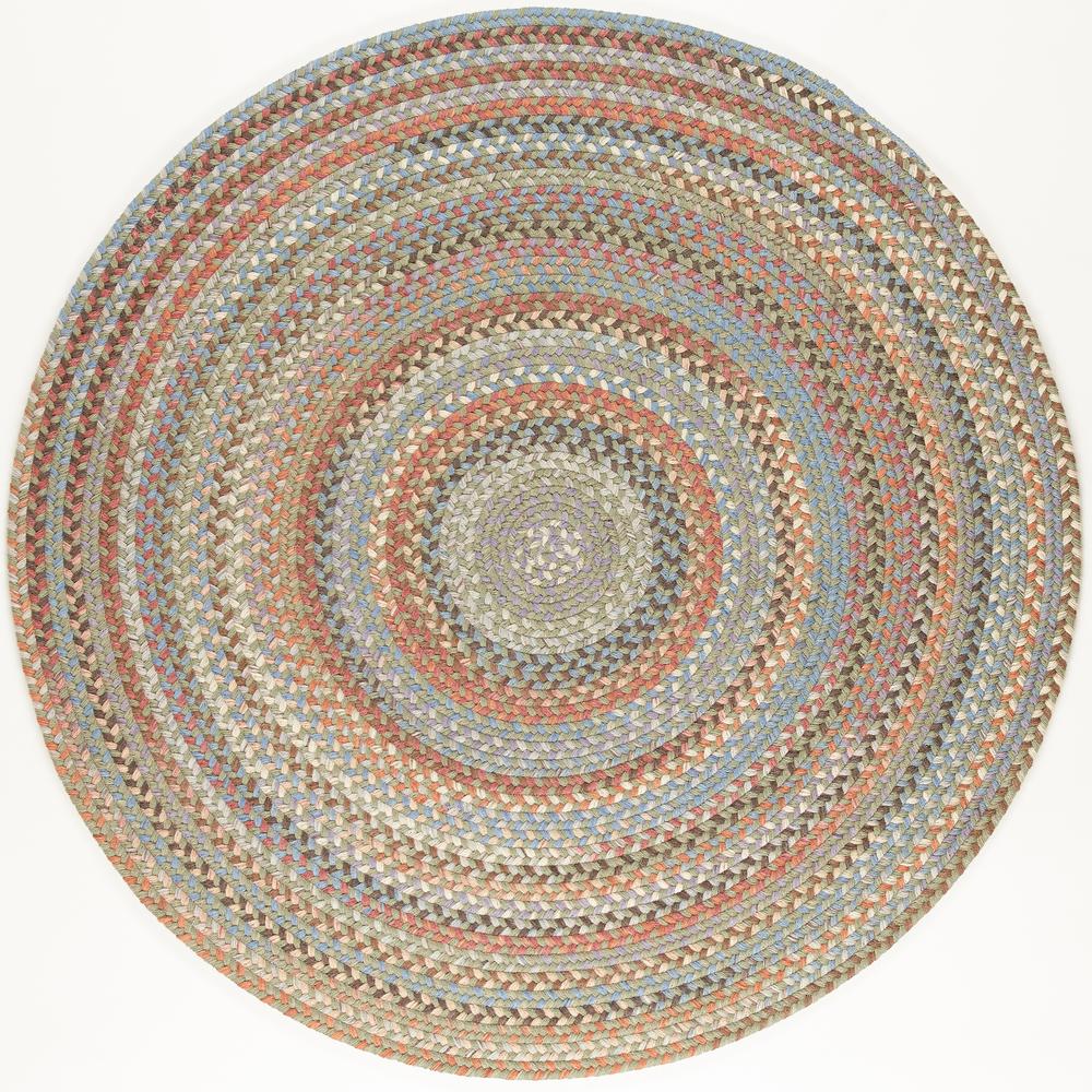 Bar Harbor Seaweed Multi 6' Round. Picture 1