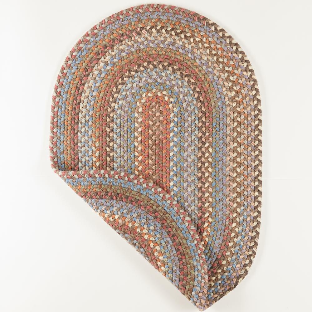 Bar Harbor Mocha Multi 2X3 Oval. Picture 6