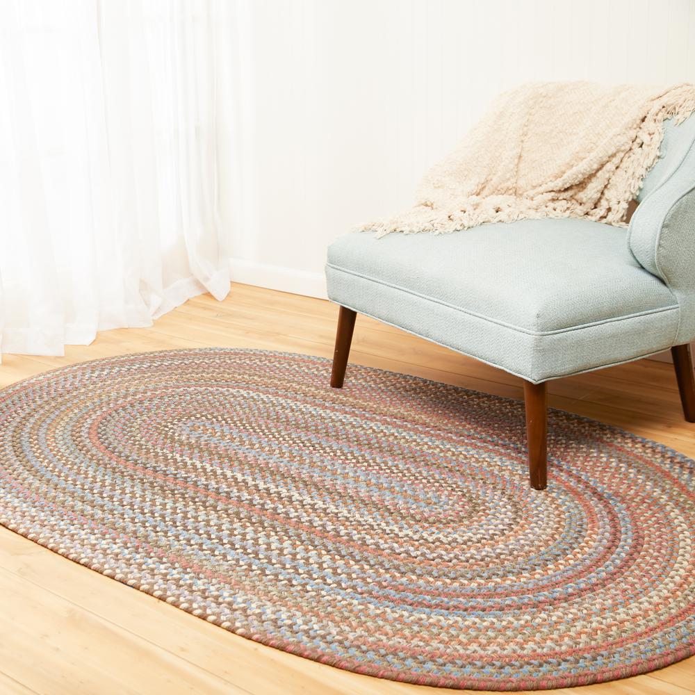 Bar Harbor Mocha Multi 2X6 Runner. Picture 4