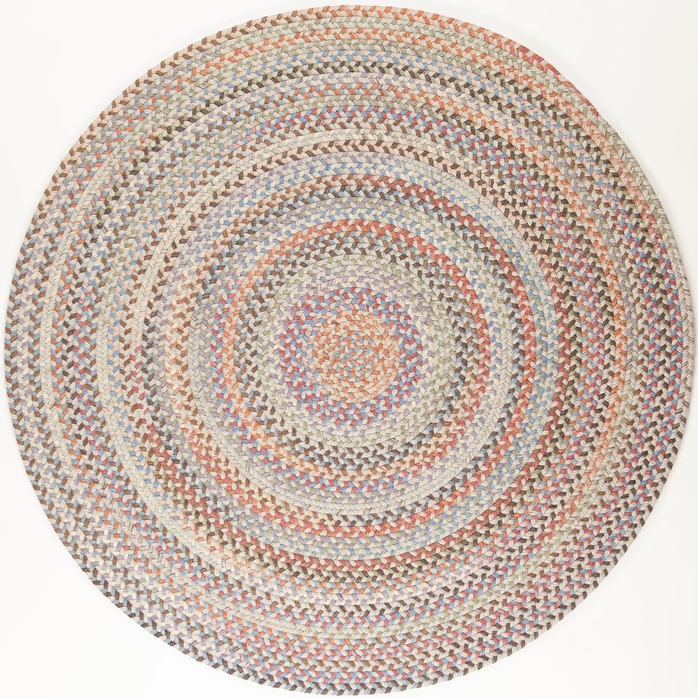 Bar Harbor Graphite Multi 6' Round. Picture 1
