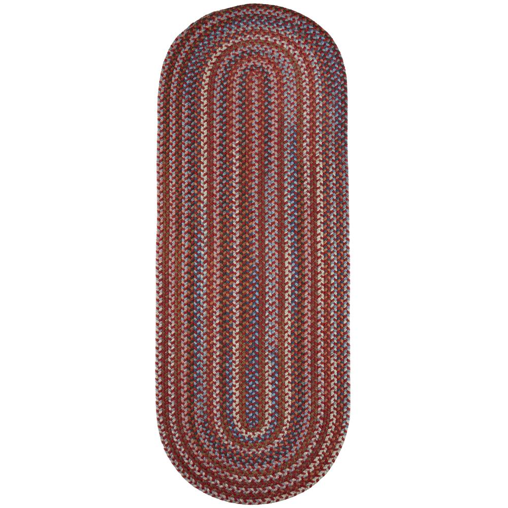 Astoria Red Velvet 2X8 Oval. Picture 1