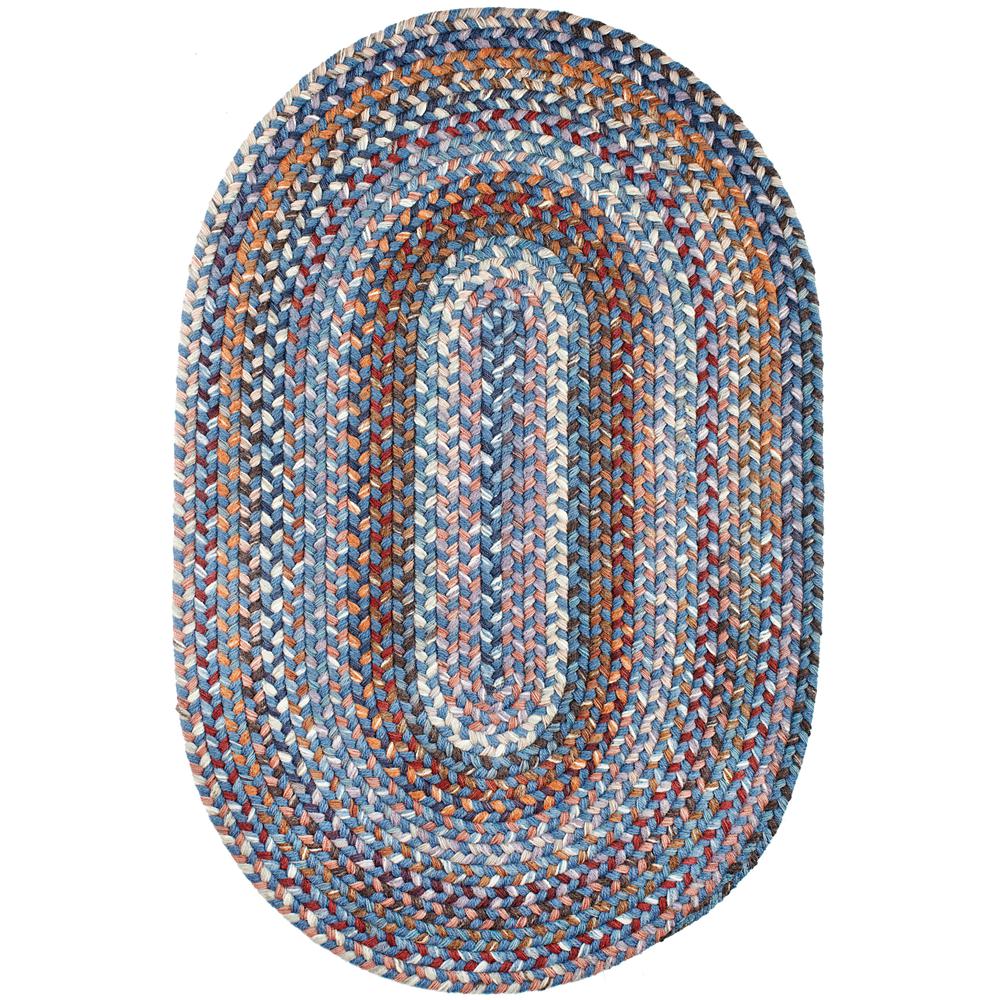 Astoria Blue Dragon 2X4 Oval. Picture 1