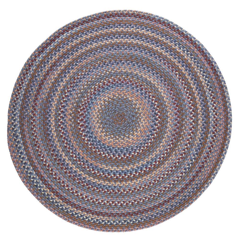 Astoria Blue Dragon 6' Round. Picture 1