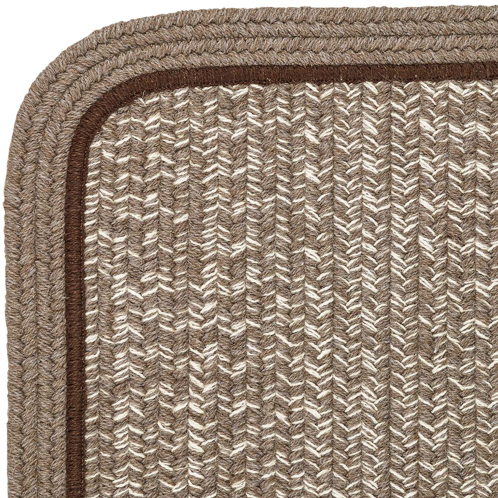 Casual Comfort Mocha Banded 10X13 Rect.. Picture 2